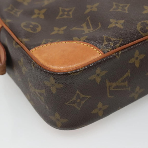 LOUIS VUITTON Monogram Compiegne 28 Clutch Bag M51845 LV Auth 129337