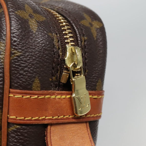 LOUIS VUITTON Monogram Compiegne 28 Clutch Bag M51845 LV Auth 129337