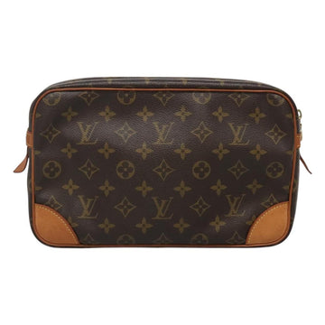 LOUIS VUITTON Monogram Compiegne 28 Clutch Bag M51845 LV Auth 129337 - 0