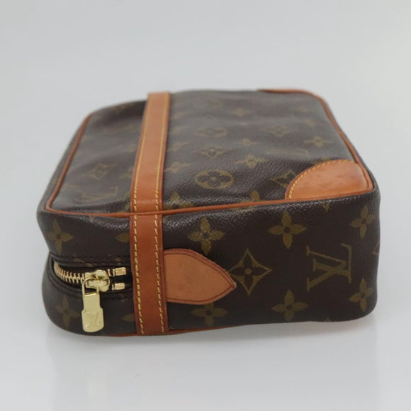 LOUIS VUITTON Monogram Compiegne 28 Clutch Bag M51845 LV Auth 129337