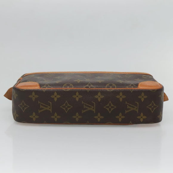 LOUIS VUITTON Monogram Compiegne 28 Clutch Bag M51845 LV Auth 129337