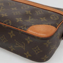 LOUIS VUITTON Monogram Compiegne 28 Clutch Bag M51845 LV Auth 129337-7