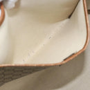 GUCCI GG Supreme Tragetasche PVC Beige Gold 211134 Auth 129338-22