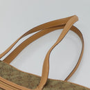 GUCCI GG Canvas Shoulder Bag Beige Gold Auth 129343-8
