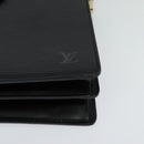 LOUIS VUITTON Epi Capuchin Shoulder Bag Black M52342 LV Auth 129355-14