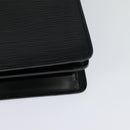 LOUIS VUITTON Epi Capuchin Shoulder Bag Black M52342 LV Auth 129355-16