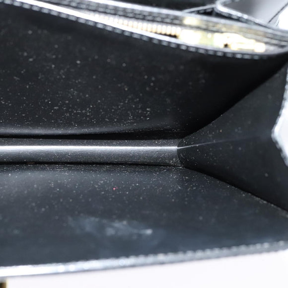 LOUIS VUITTON Epi Capuchin Shoulder Bag Black M52342 LV Auth 129355