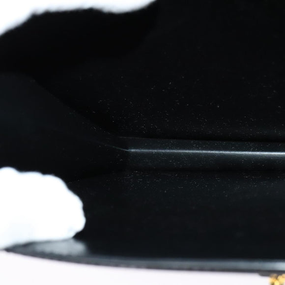 LOUIS VUITTON Epi Capuchin Shoulder Bag Black M52342 LV Auth 129355