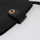 LOUIS VUITTON Epi Capuchin Shoulder Bag Black M52342 LV Auth 129355-6
