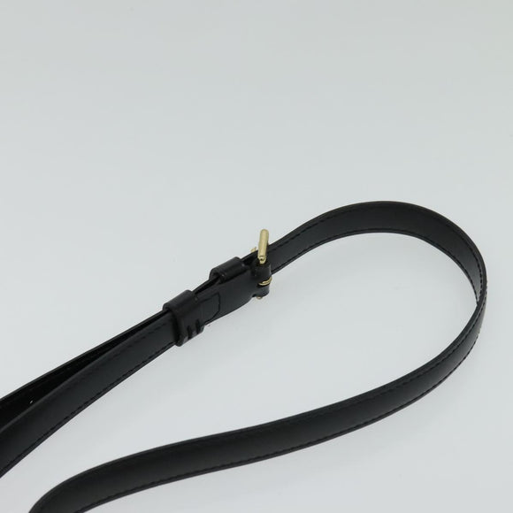 LOUIS VUITTON Epi Capuchin Shoulder Bag Black M52342 LV Auth 129355