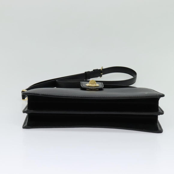 LOUIS VUITTON Epi Capuchin Shoulder Bag Black M52342 LV Auth 129355