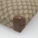 GUCCI GG Supreme Tote Bag PVC Beige Gold 002 39 0054 Auth 129381-16