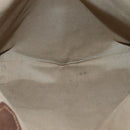 GUCCI GG Supreme Tote Bag PVC Beige Gold 002 39 0054 Auth 129381-11