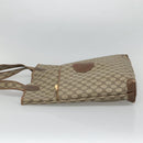 GUCCI GG Supreme Tote Bag PVC Beige Gold 002 39 0054 Auth 129381-3