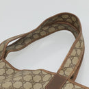 GUCCI GG Supreme Tote Bag PVC Beige Gold 002 39 0054 Auth 129381-14
