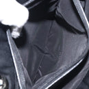 GUCCI Bamboo Hand Bag Canvas Black Silver 002 1016 Auth 129394-20