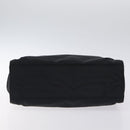 GUCCI Bamboo Hand Bag Canvas Black Silver 002 1016 Auth 129394-9