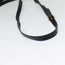 Salvatore Ferragamo Vala Shoulder Bag Leather Black Gold Auth 129395-7