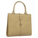 GUCCI Micro GG Canvas Jackie Hand Bag Beige Gold 002 1065 Auth 129399-1