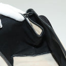 BALENCIAGA Navy Cabas S Hand Bag Canvas Black White 339933 Auth 129400-20