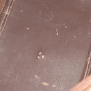 Burberrys Nova Check Boston Bag PVC Leather Beige Gold Auth 129404-12