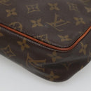 LOUIS VUITTON Monogram Compiegne 23 Clutch Bag M51847 LV Auth 129407-15