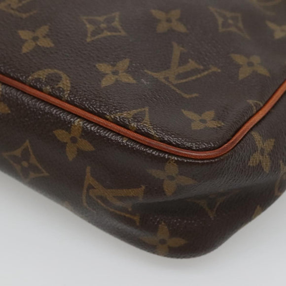 LOUIS VUITTON Monogram Compiegne 23 Clutch Bag M51847 LV Auth 129407