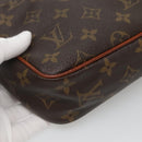 LOUIS VUITTON Monogram Compiegne 23 Clutch Bag M51847 LV Auth 129407-16