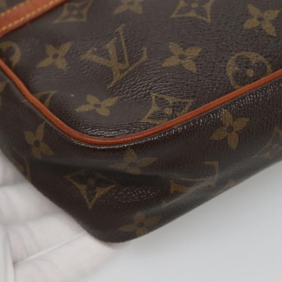 LOUIS VUITTON Monogram Compiegne 23 Clutch Bag M51847 LV Auth 129407