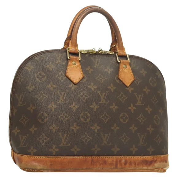 LOUIS VUITTON Monogram Alma Hand Bag M51130 LV Auth 129412
