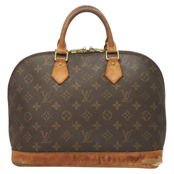 LOUIS VUITTON Monogram Alma Hand Bag M51130 LV Auth 129412