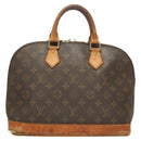 LOUIS VUITTON Monogram Alma Hand Bag M51130 LV Auth 129412-3