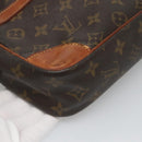 LOUIS VUITTON Monogram Compiegne 28 Clutch Bag M51845 LV Auth 129413-7