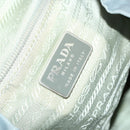 PRADA Backpack Nylon Light Blue Silver Auth 129415-19