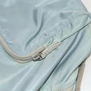 PRADA Backpack Nylon Light Blue Silver Auth 129415-23