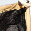 PRADA Shoulder Bag Leather Beige Auth 129420-18