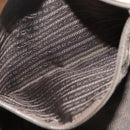 PRADA Shoulder Bag Leather Beige Auth 129420-21