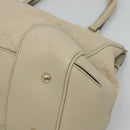 GUCCI GG Canvas Guccissima Pretty Tote Bag Leather Beige Gold 257063 Auth 129430-9