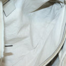 GUCCI GG Canvas Guccissima Pretty Tote Bag Leather Beige Gold 257063 Auth 129430-11