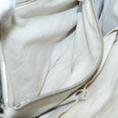 GUCCI GG Canvas Guccissima Pretty Tote Bag Leather Beige Gold 257063 Auth 129430-21