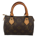 LOUIS VUITTON Monogram Mini Speedy Hand Bag M41534 LV Auth 129433-2