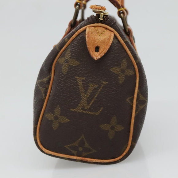 LOUIS VUITTON Monogram Mini Speedy Hand Bag M41534 LV Auth 129433