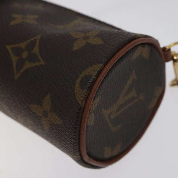 LOUIS VUITTON Monogram Papillon Pouch LV Auth 129460