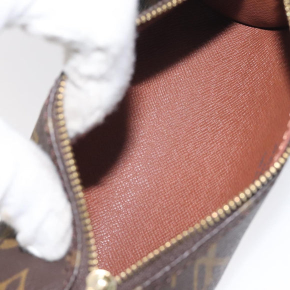 LOUIS VUITTON Monogram Papillon Pouch LV Auth 129460