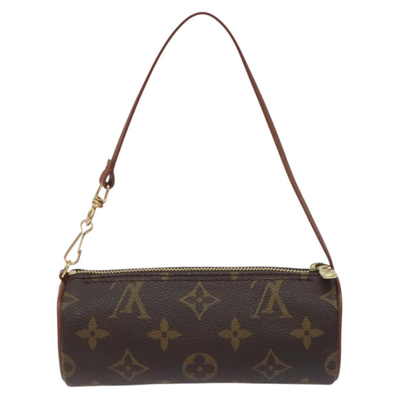 LOUIS VUITTON Monogram Papillon Pouch LV Auth 129460