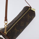 LOUIS VUITTON Monogram Papillon Pouch LV Auth 129460-6