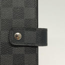 LOUIS VUITTON Damier Graphite Agenda MM Day Planner Cover R20242 LV Auth 129464-18