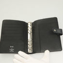LOUIS VUITTON Damier Graphite Agenda MM Day Planner Cover R20242 LV Auth 129464-8