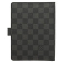 LOUIS VUITTON Damier Graphite Agenda MM Day Planner Cover R20242 LV Auth 129464-2