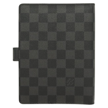 LOUIS VUITTON Damier Graphite Agenda MM Day Planner Cover R20242 LV Auth 129464 - 0